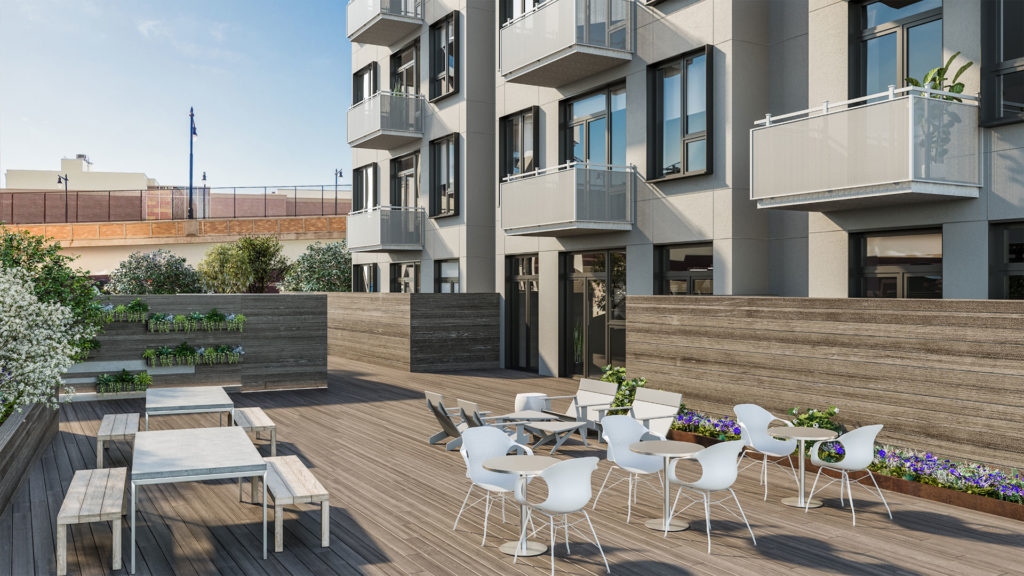 Landscaped Outdoor Terrace